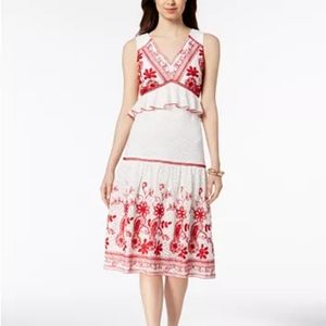Jax lace embroidered dress